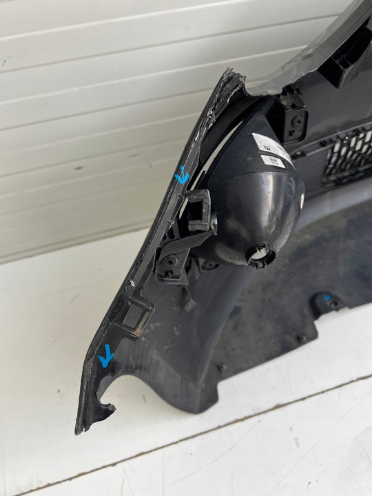 фото №13, Бампер перед переднее fiat 500 ii 2 галоген решётка радиатора