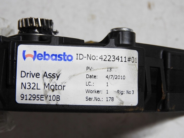 фото №7, Qashqai j10 +2 моторчик люк 1701846f 91295ey10b