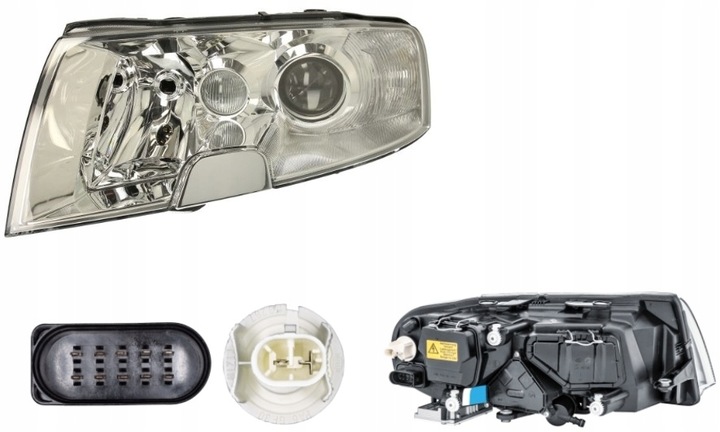 фото №1, Фара лампа левый skoda superb 02-08 ксенон