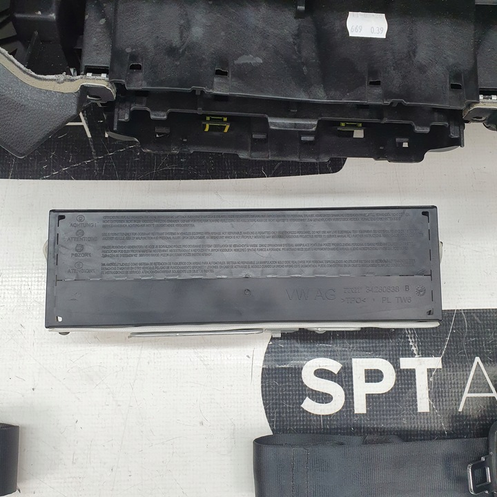 фото №8, Octavia iv 4 панель консоль подушки ремені подушка безпеки