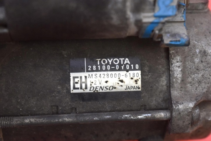 фото №10, Стартер тест 28100-0y010 toyota auris 1 i 1.33 vvt-i 101 km 06-09
