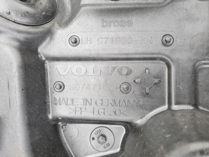 фото №11, Замок дверь левый задний тросы тяга volvo xc40 оригинальный номер