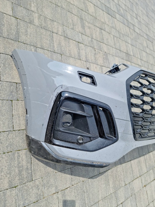 фото №6, Audi q5 рестайлинг 80a s line s-line бампер переднее перед решётка решётка радиатора