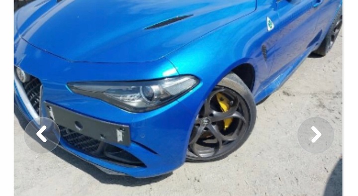 фото №1, Alfa romeo giulia qv подвешивание левая передние комплектные поворотный кулак амортизатор