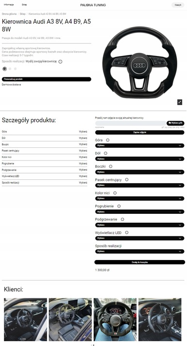 фото №14, Модифікація кермо audi a3 8v a4 b9 a5 8w тюнінг custom карбон s-line