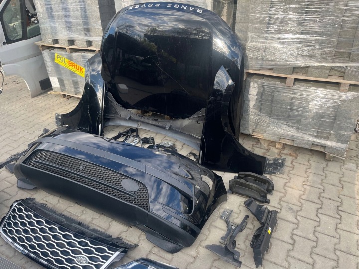 фото №8, Перед комплектний капот фара led or land rover range rover velar k8a2-19h237