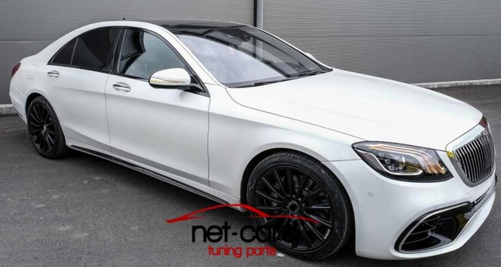 фото №9, Пороги mercedes s w222 13-20 amg s63 s65 довгий b