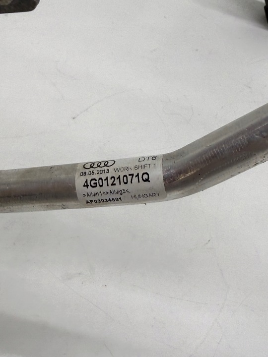 фото №11, Audi s6 s7 c7 4.0 tfsi шланг провода магистраль воды комплект оригинал