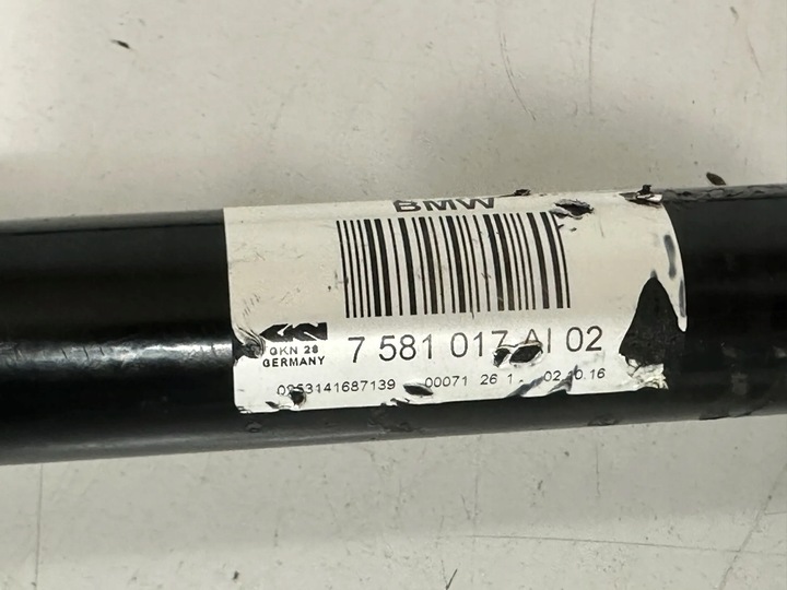 фото №6, Bmw 5 f10 f11 2012 левая сторона валы приводные