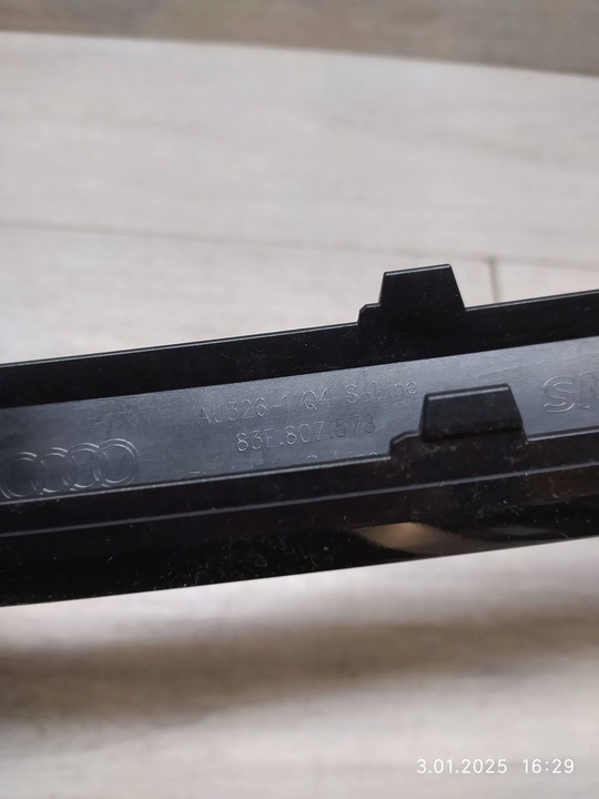 фото №6, 10714. q3 s-line планка бампер зад 83f807578