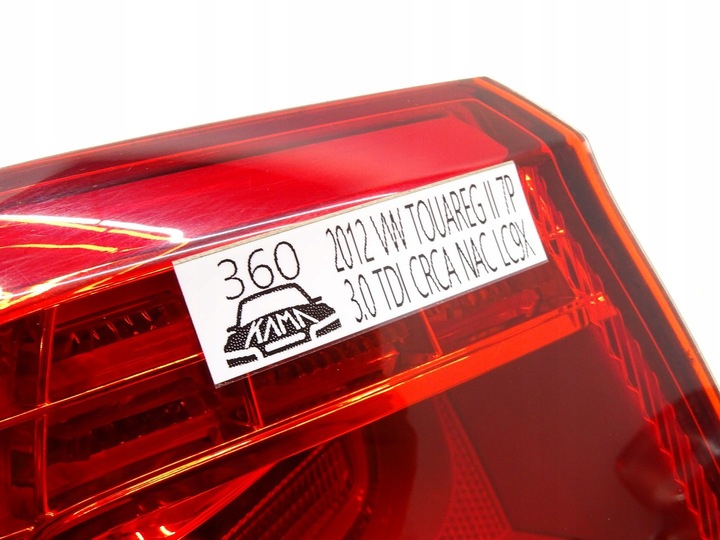 фото №6, Лампа led ліва задня лівий зад w крило крила vw touareg ii 7p 7p6945207