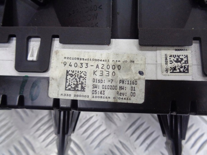 фото №5, Спідометр  прилади kia ceed 2 ii 1.6 gdi 2012- 94033-a2000 європа