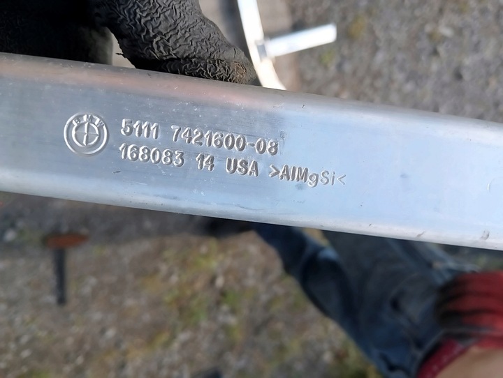 фото №8, Bmw x5 g05 x6 g06 x7 g07 балка бампера перед передня нижня 7421600