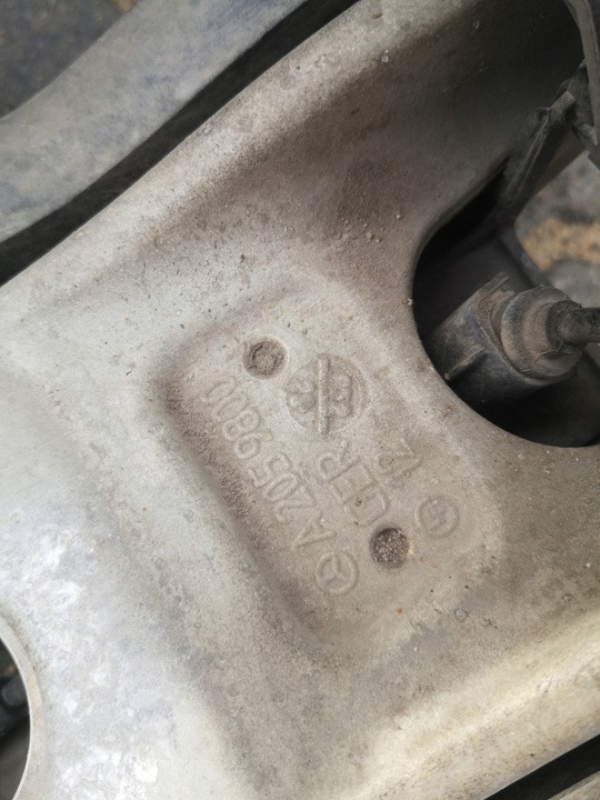 фото №9, Mercedes gt w290 x290 подвешивание зад задний мост поворотный кулак тележка 4.3amg