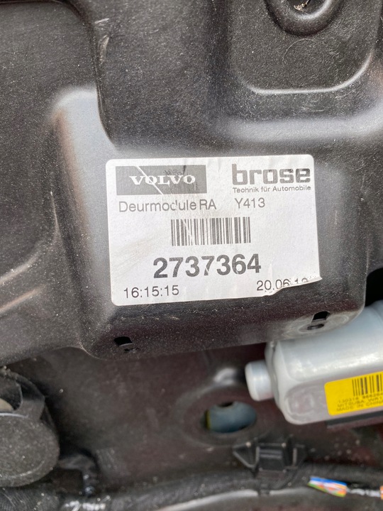 фото №7, Volvo xc60 механизм подъемник стекла правые зад kpl