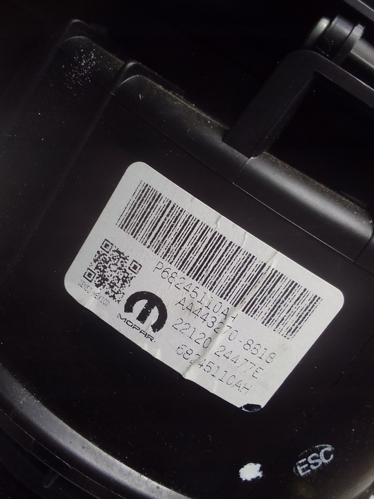 фото №12, Jeep compass ii 2.4b 17- обігрівач комплектна 68245110ah usa