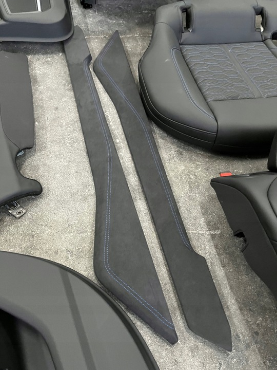 фото №12, Audi rs6 rs7 4k c8 сидіння диван оббивка набір jak нове