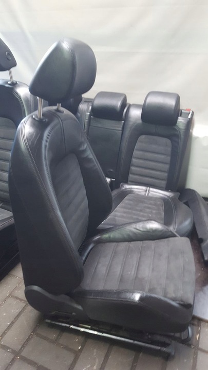 фото №6, Сидіння обшивки шкіра vw passat b6 2,0 tdi універсал