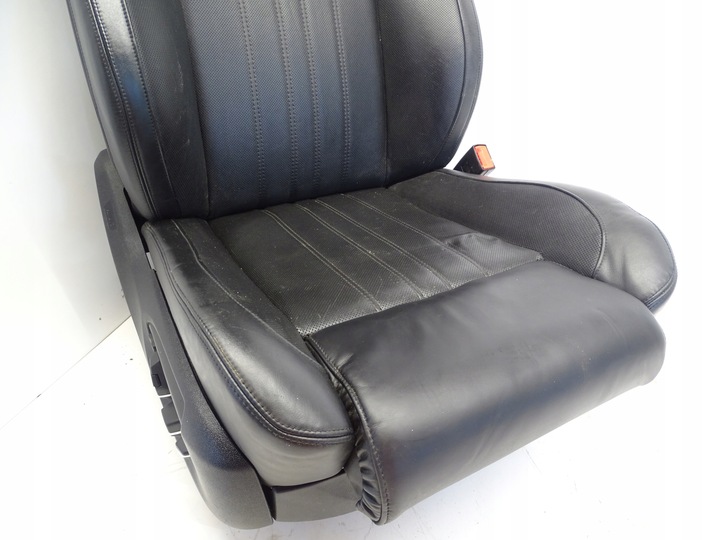 фото №14, Сиденья диван чёрная кожа европа bmw f10 m5 m-power eu