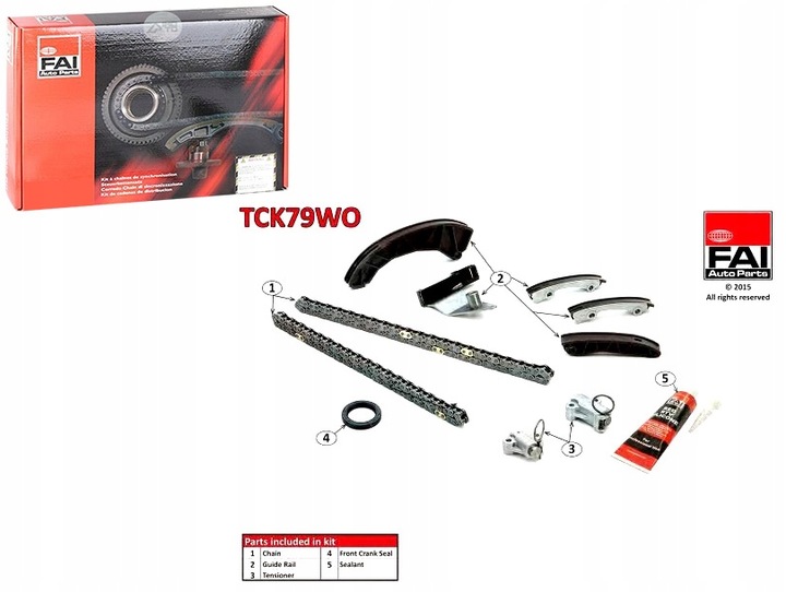 фото №1, Набір ланцюг розподільний вал kia rio ii 1.5 crdi jb