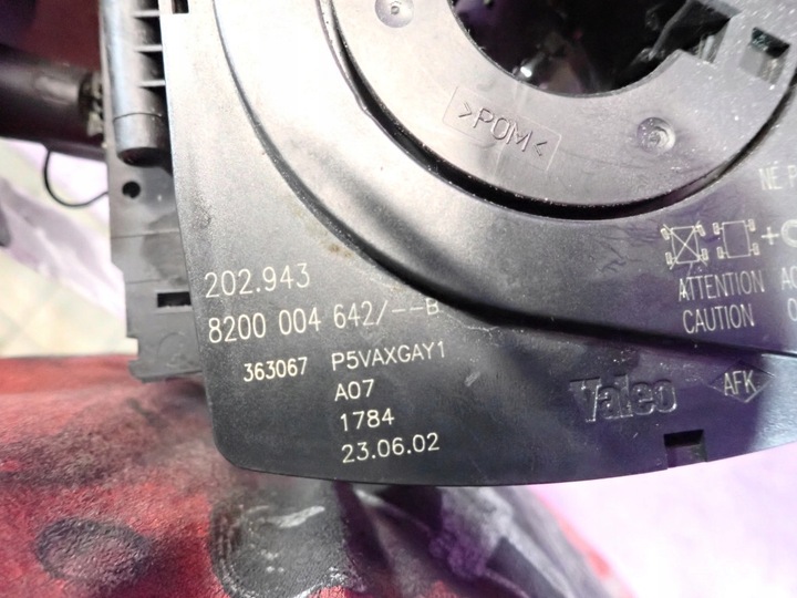 фото №12, Renault laguna ii hb 5d 01-05 перемикач комбінований світла 8200012245