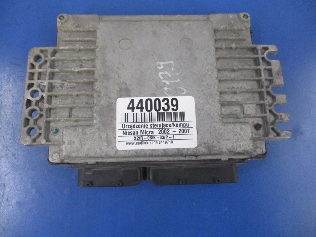 фото №4, Nissan micra k12 1.4 комп'ютер mec37-390 mec37390