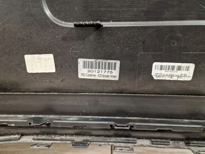 фото №16, Бампер зад задній porsche cayenne купе turbo gt карбон