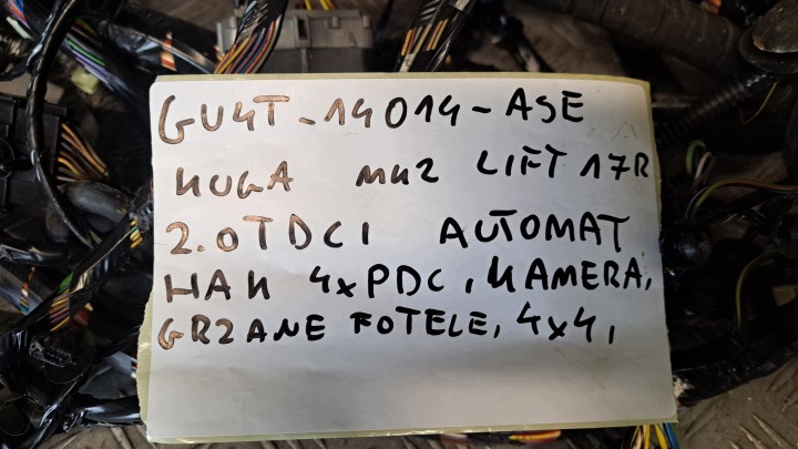 фото №7, Ford kuga mk2 рестайлінг 2.0 tdci автомат instalacja кабіни засіб gv4t-14014-ase