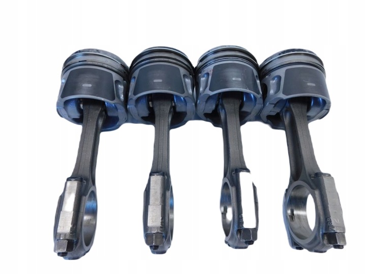фото №8, 4x поршень з шатуном 2.0 tdci hdi euro4 ford peugeot volvo citroen 5008 508