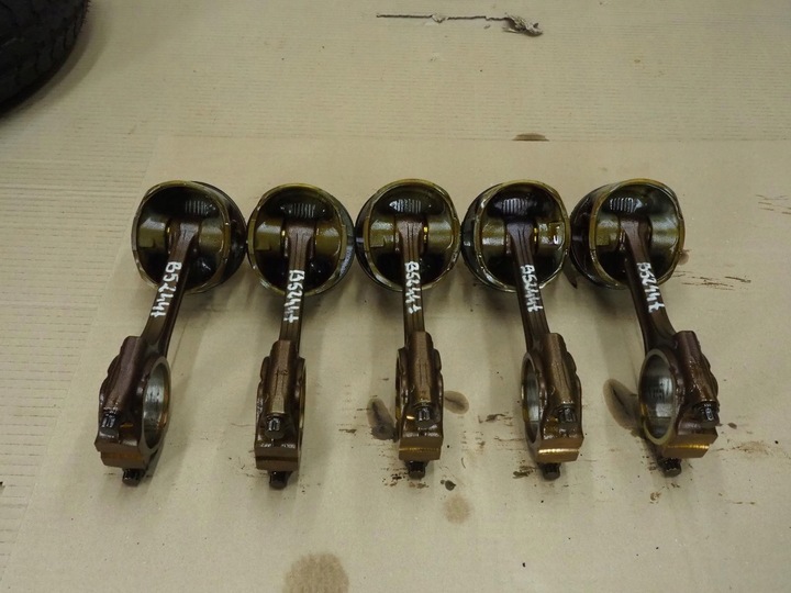 фото №12, Поршень шатун 2.4 t бензин volvo v70 ii s60 s80 xc70 b5244t 2000r