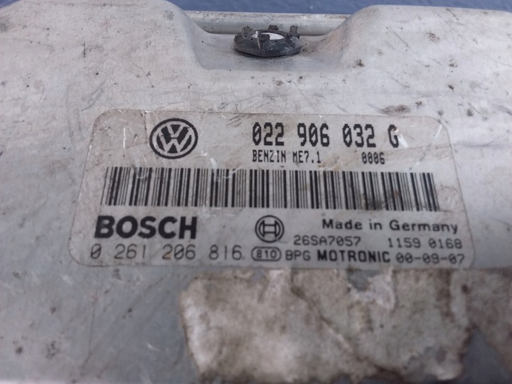 фото №5, Vw sharan i fl 2.8b блок керування двигуна 02290632g