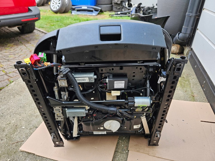 фото №10, Сидіння pasażewa праві audi a6 c7 4g fl шкіра шкіряний з підігрівом електричний