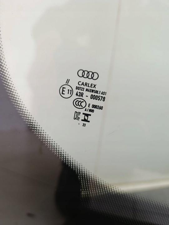 фото №8, Стекло лобовое перед audi q8 e-tron etron рестайлинг