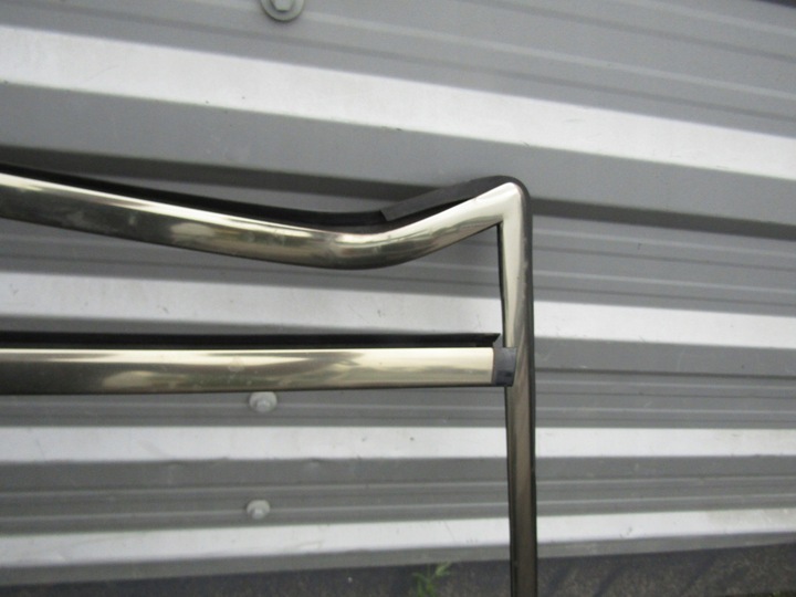 фото №2, 4 mercedes w124 89-96 планка рамка скло зад захист скло задня + прокладки