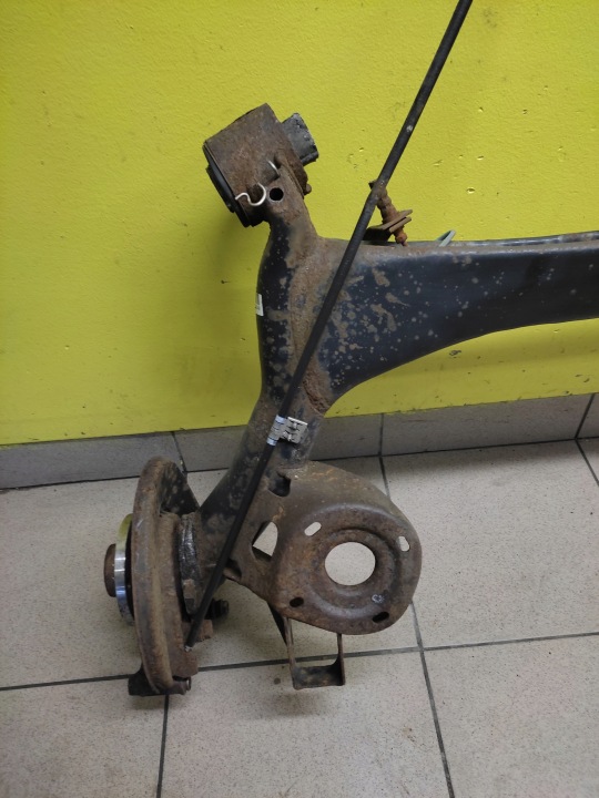 фото №11, Vw polo 1.9 tdi балка підвіски зад