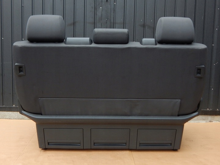 фото №9, Vw t5 t6 multivan сидіння диван ліжко зад антрацит