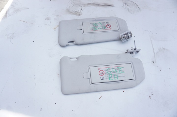 фото №1, Защита солнцезащитная правая citroen c4 ii b7