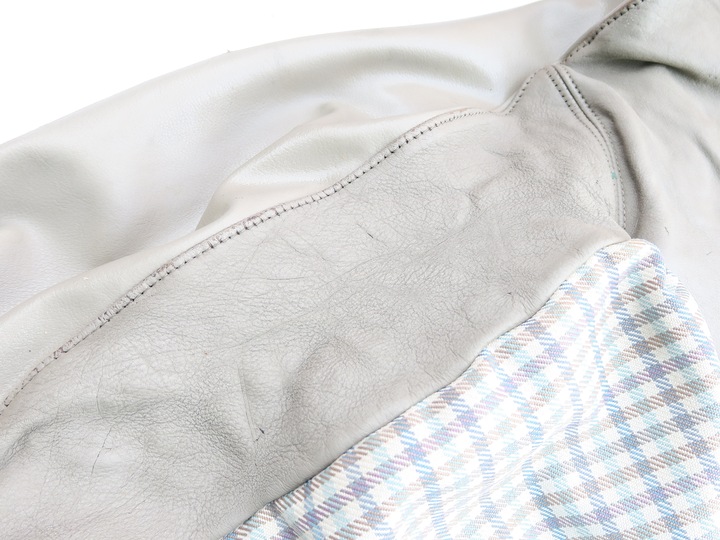 фото №9, Спинка 1/3 зад kawowa шкіра vw passat b4 універсал