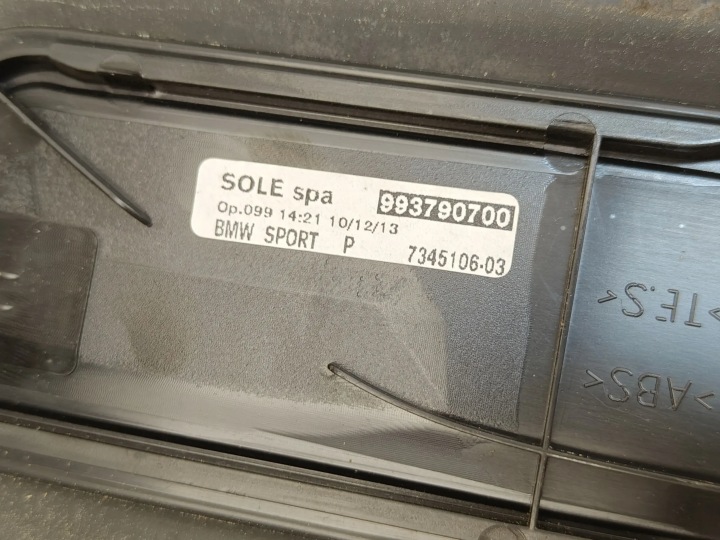 фото №12, Bmw 4 f32 f33 левая молдинг накладка защита порога sport line 7345106