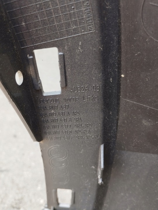 фото №14, Бампер перед audi q3 ii 83a