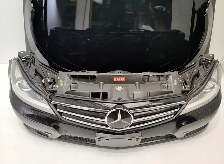 фото №7, Mercedes c w204 рестайлінг бампер amg капот крило pas переднє лампи bi ксенон