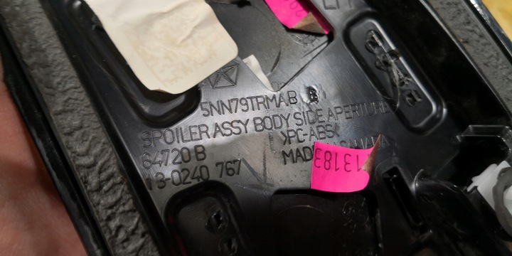 фото №7, Спойлер задний левый спойлер dodge charger 2015-