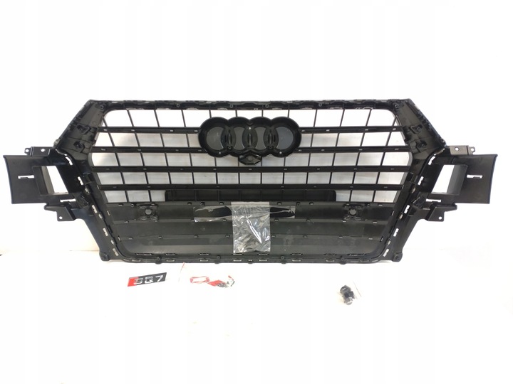 фото №9, Sq7 новый решётка радиатора audi q7 2016-19 решётка радиатор решётка бампер полный чёрный
