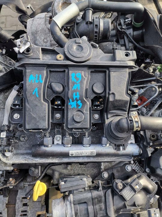 фото №8, Комплектний двигун trafic iii vivaro b 1.6 dci poj турбіна r9m 413