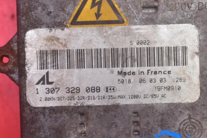 фото №8, Перетворювач ксенон ксенон ліва 1307329088 mercedes c-klasa w203 00-04