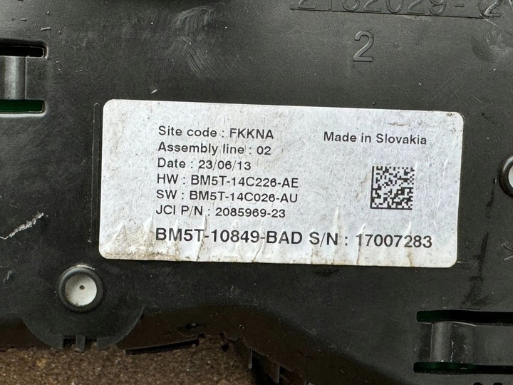 фото №8, Ford focus mk3 iii 3 c-max cmax ii 2 10-19 спідометр  прилади спідометр