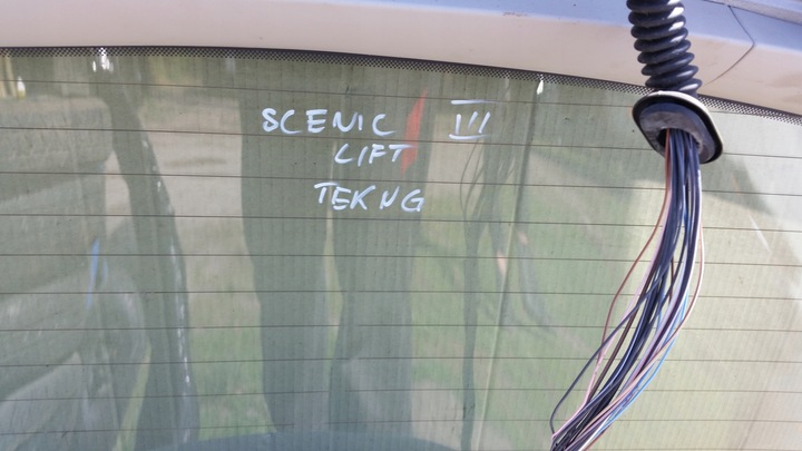 фото №10, Renault scenic iii рестайлінг задня кришка багажника tekng