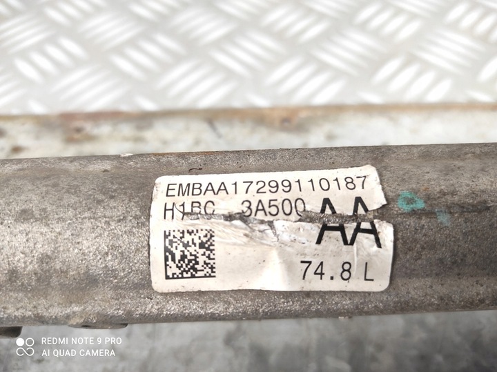 фото №9, Рейка рульового управління трансмісія кермова ford fiesta mk8 h1bc3a500aa
