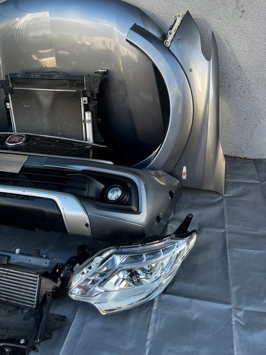 фото №8, Fiat fullback бампер капот pas радіатор лампи крила