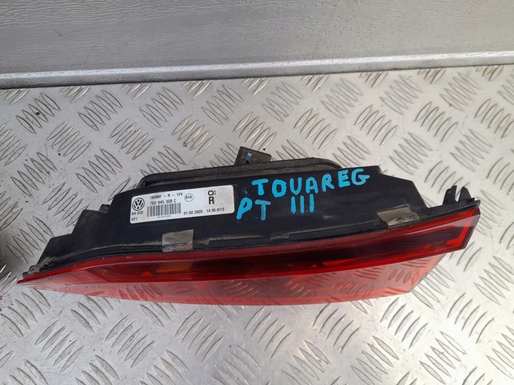 фото №12, Volkswagen touareg iii лампа зад левая правая 760945307b 760945308c